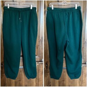 Old Navy Dark Green Jogger Sweatpant